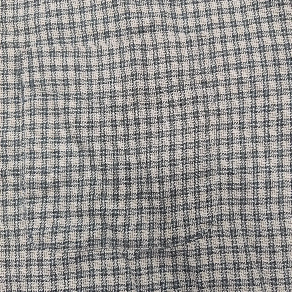 BANANA REPUBLIC Men Large‎ Green Check Medium-Weight Cotton Button Shirt